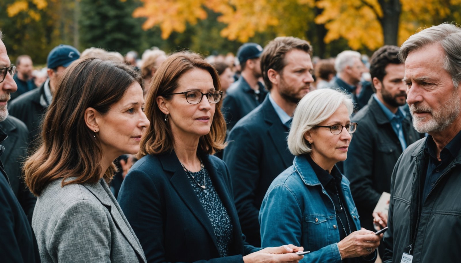 Community gathering people Canada
